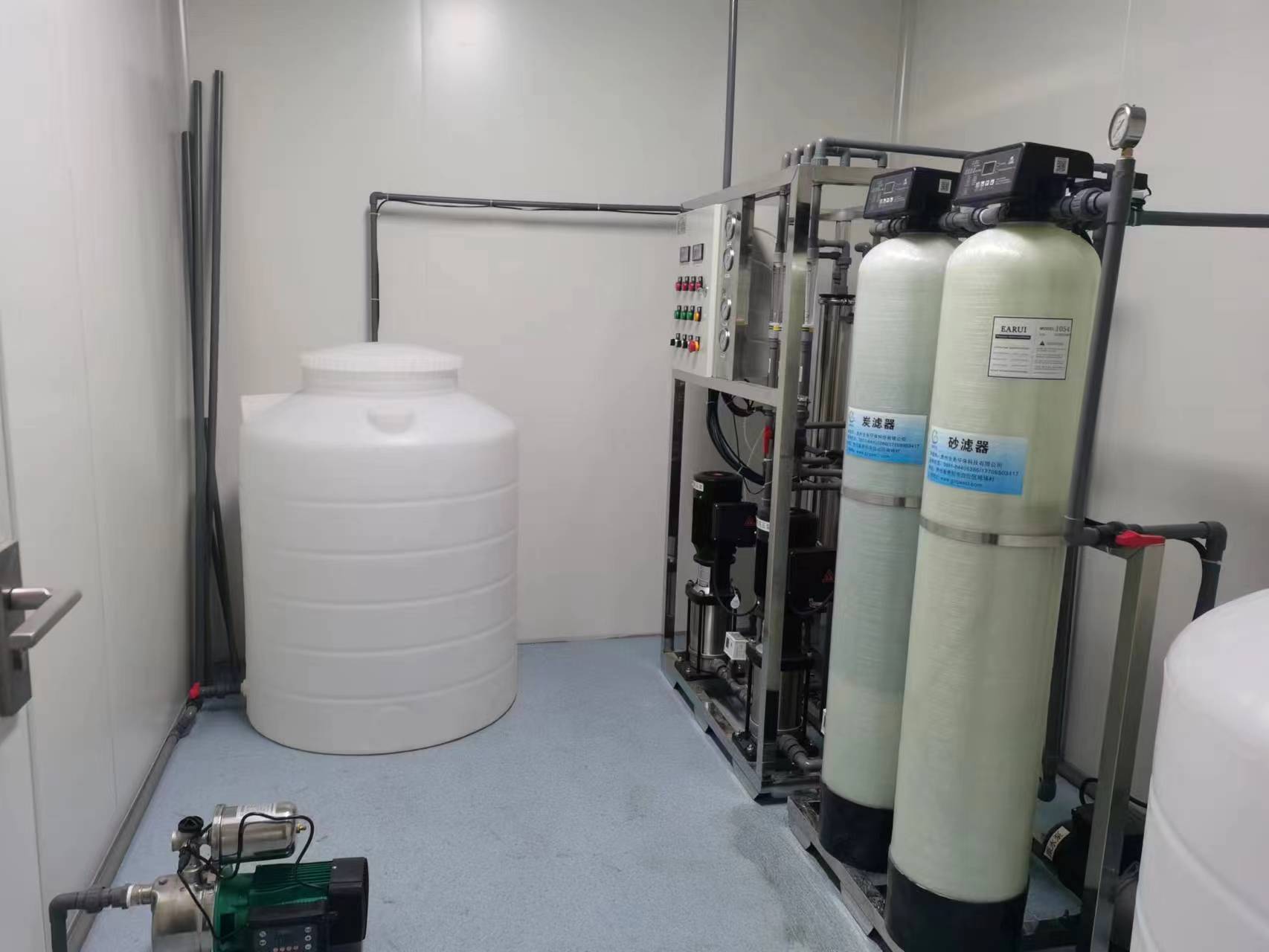 安徽生物实验室订购安装0.25吨/时双级纯化水体育竞猜平台